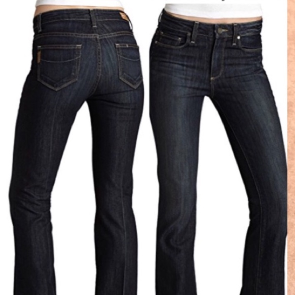 Paige Rising Glen High Rise Bootcut Denim Jeans 29